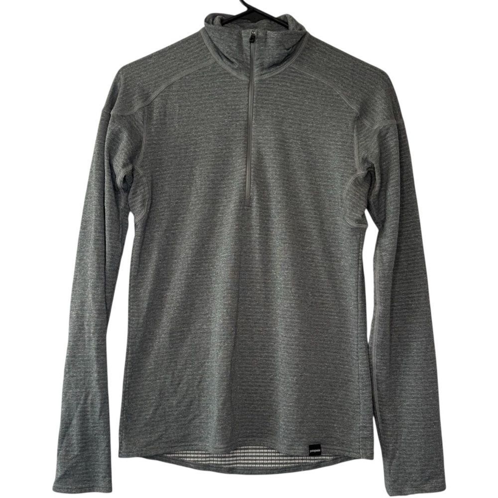 |EUC| PATAGONIA Capilene 4 Expedition Weight Zip-Neck Base Layer Pullover